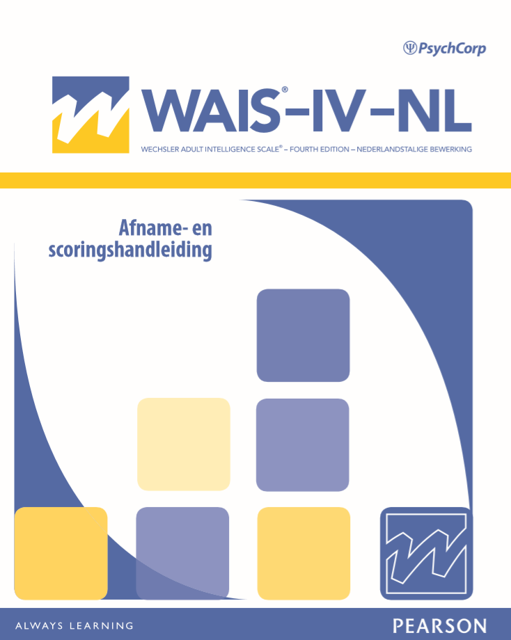 Book cover WAIS-IV-NL