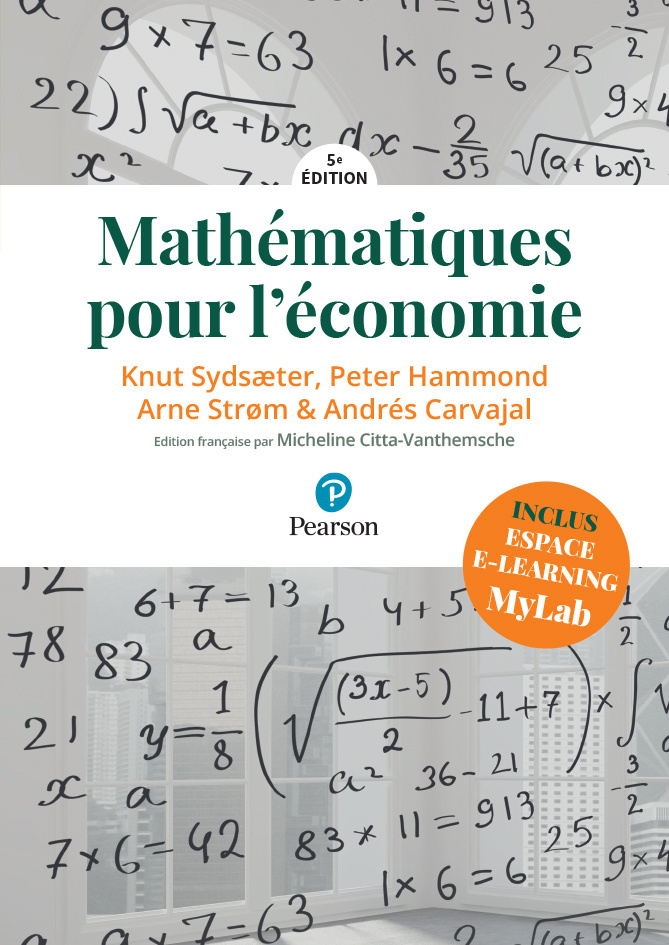 Book cover MyLab | Mathématiques pour l'économie