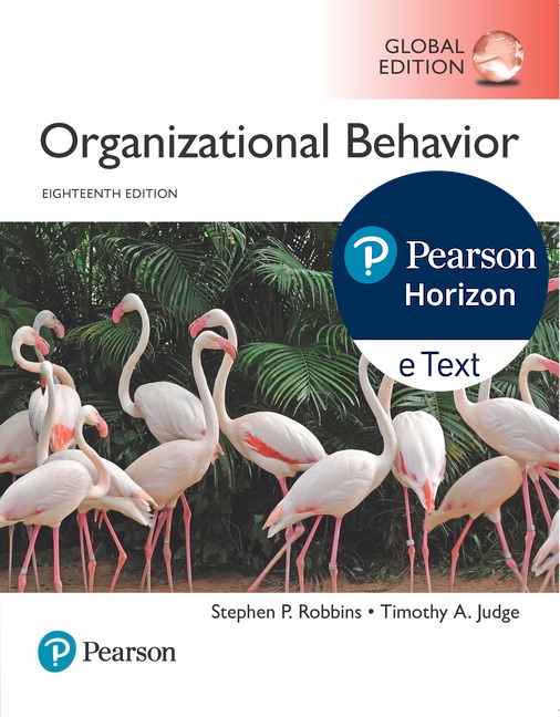 Book cover Organizational Behavior, Global Edition, 18ed (eBook)