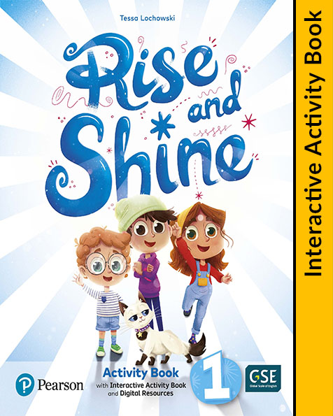 Book cover Rise & Shine 1 Interactive Activity Book and Digital Resources